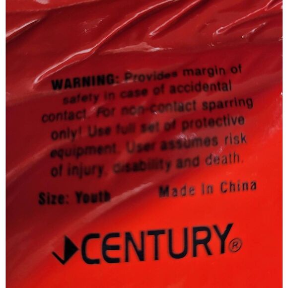 Century Red Youth Powerline 2.0 Sparring Gloves Century Blue- Size 5/6 - Picture 7 of 7